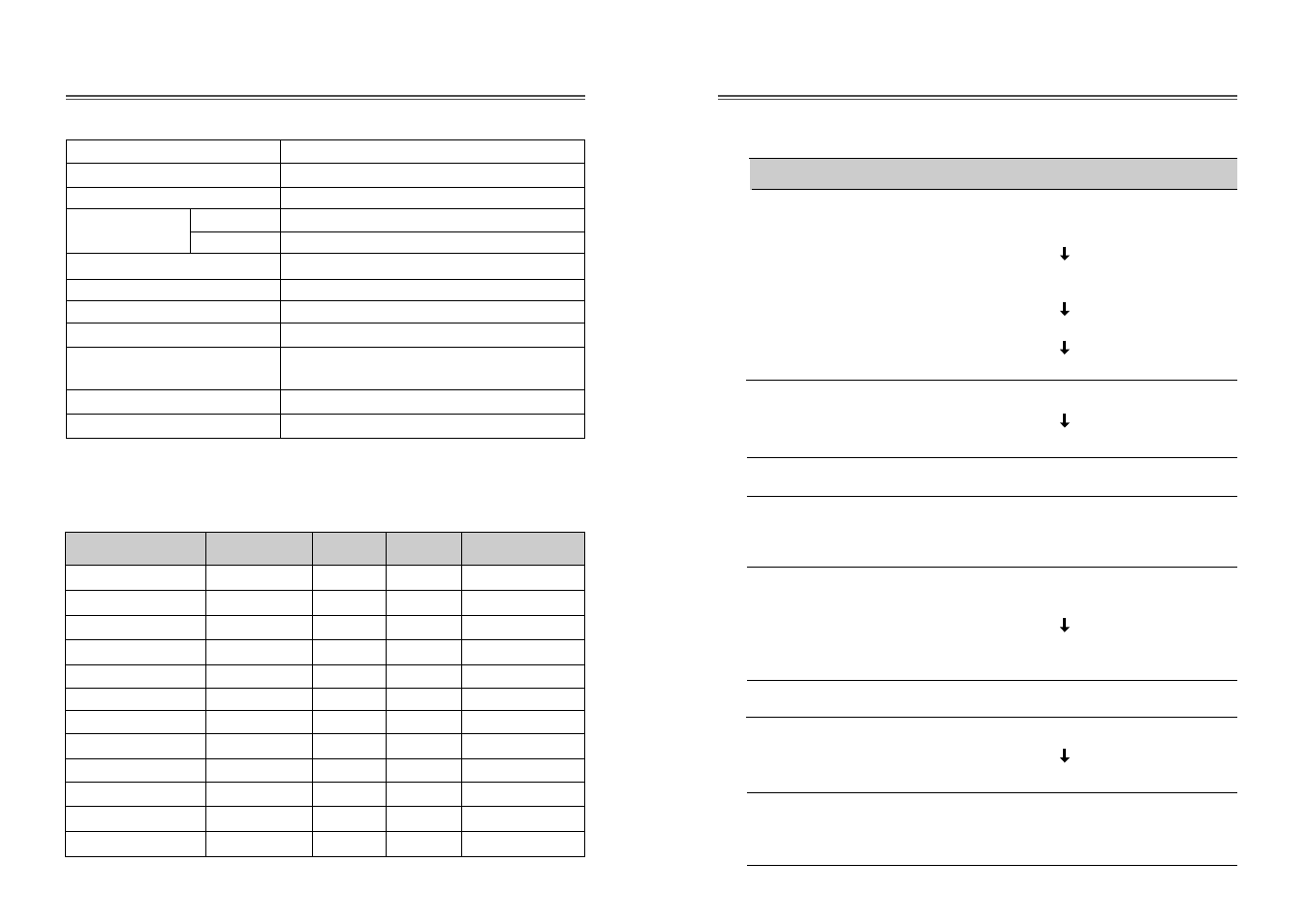 Troubleshooting, Specifications, Factory preset timings | Daewoo 103FH User Manual | Page 11 / 35