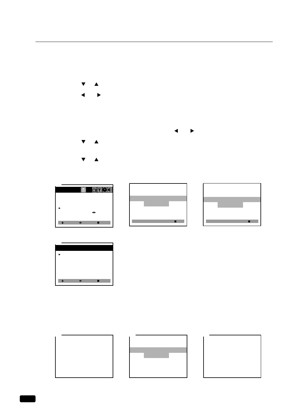 Parental control settings, Unblocked screen) | Daewoo DTQ 20U4SC User Manual | Page 25 / 34