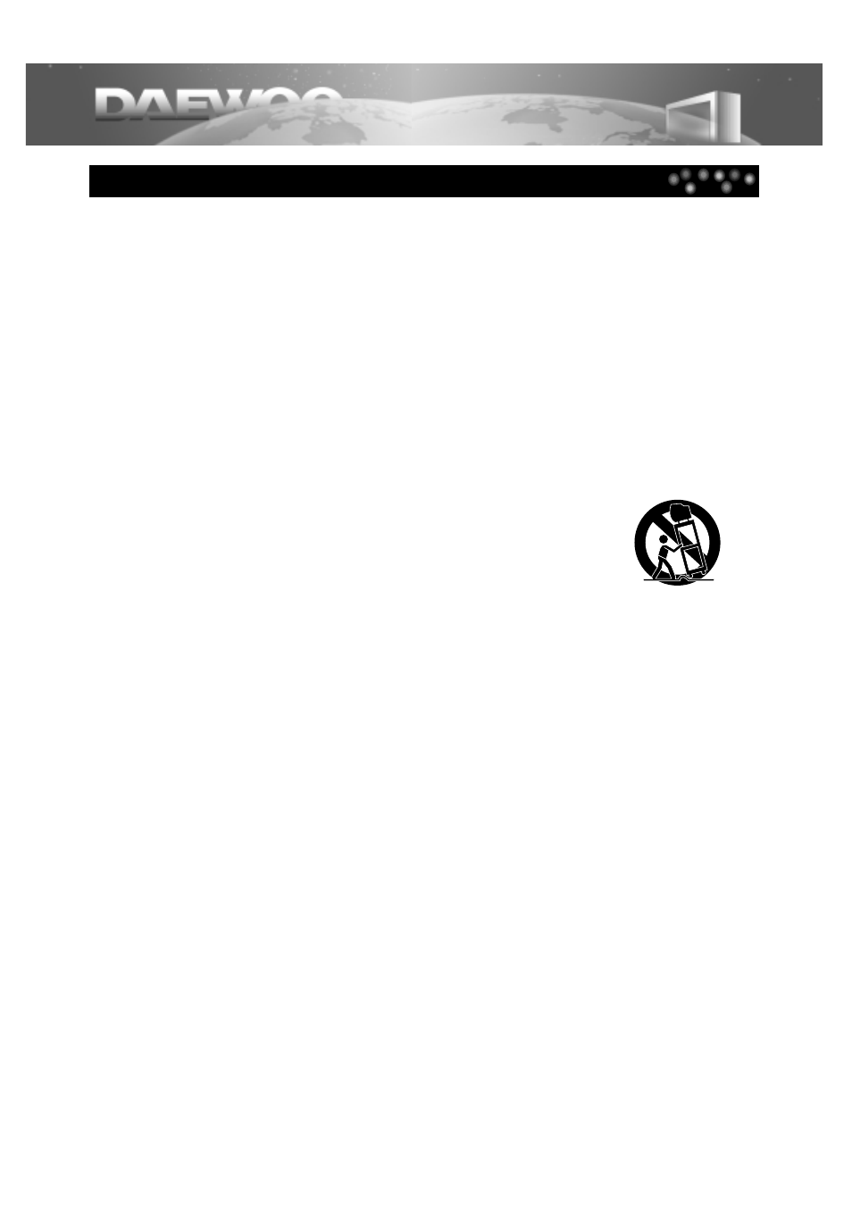 Important safeguards | Daewoo DDT-21H9 S User Manual | Page 2 / 54