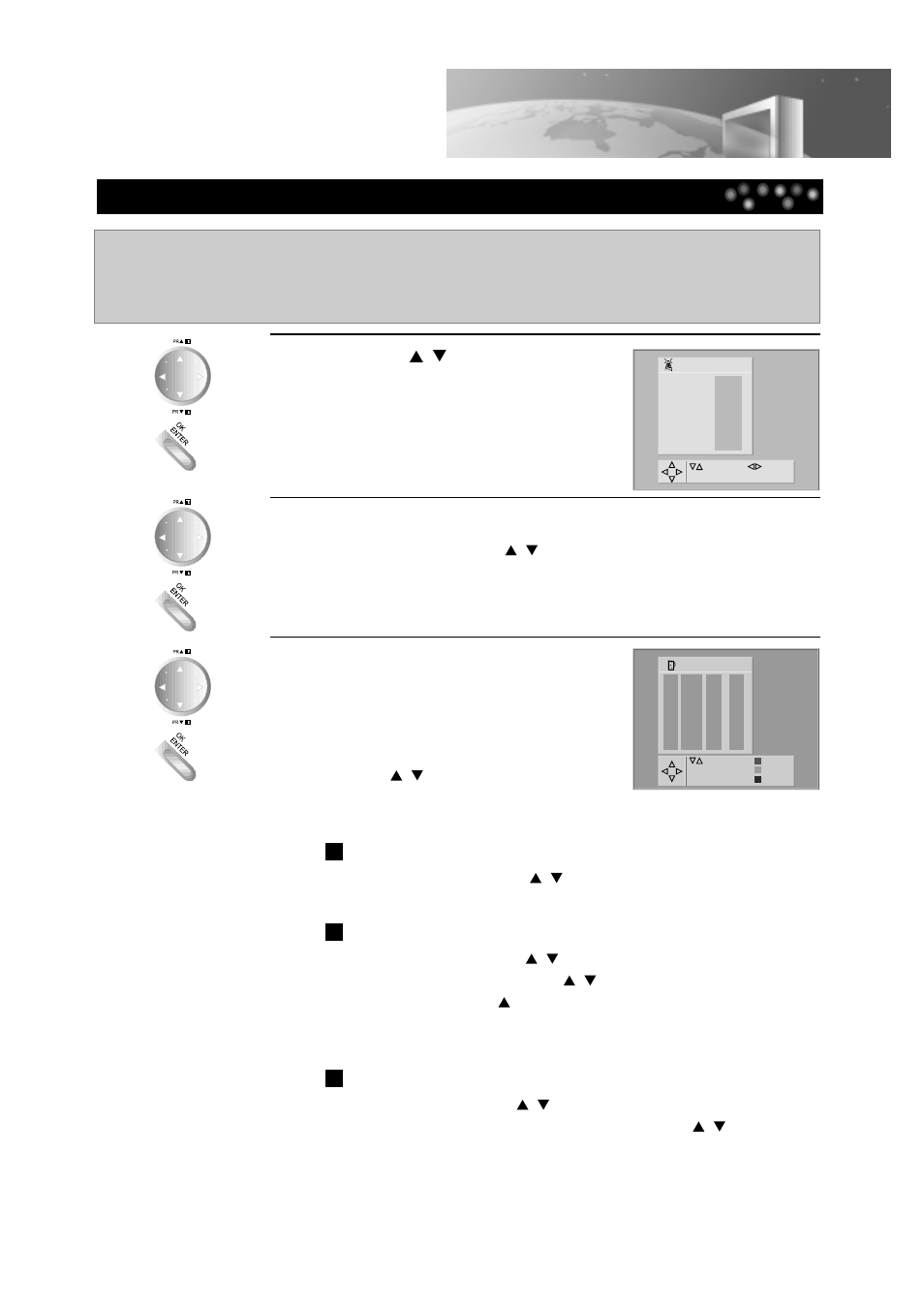 Installing channels, Setting tv | Daewoo DDT-21H9 S User Manual | Page 20 / 54