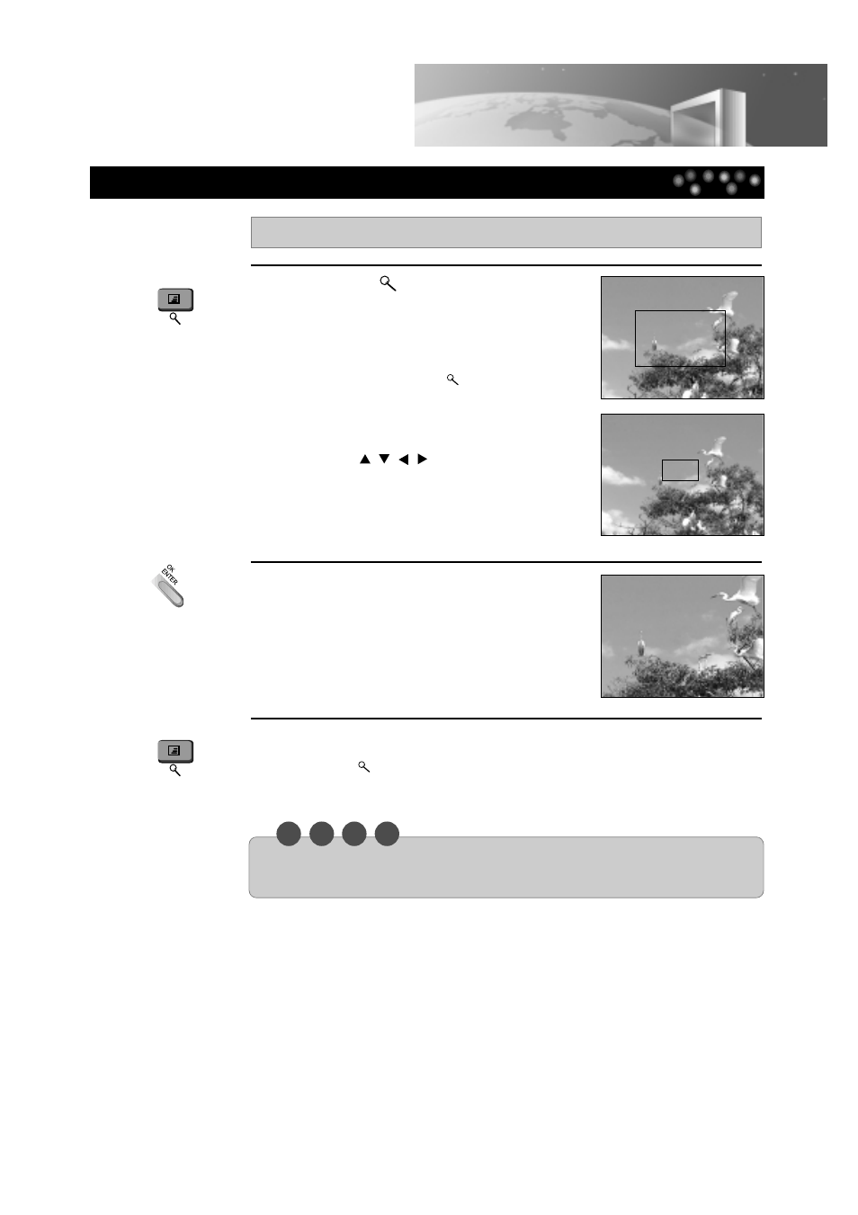 Using zoom feature | Daewoo DDT-21H9 S User Manual | Page 38 / 54