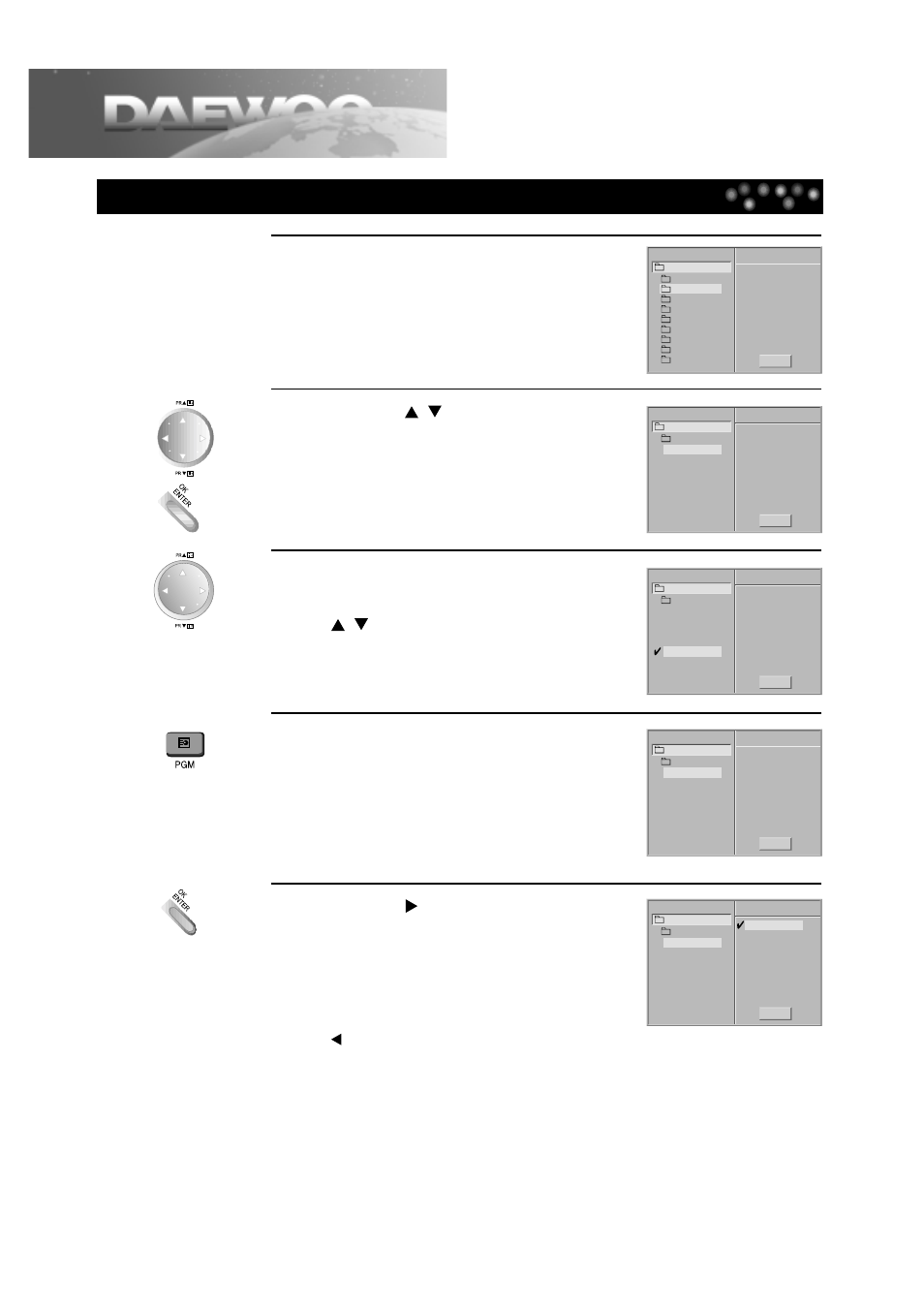 Programming an mp3 file | Daewoo DDT-21H9 S User Manual | Page 41 / 54