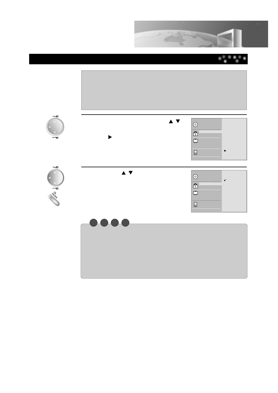 Selecting parental control rating levels {dvd only | Daewoo DDT-21H9 S User Manual | Page 46 / 54