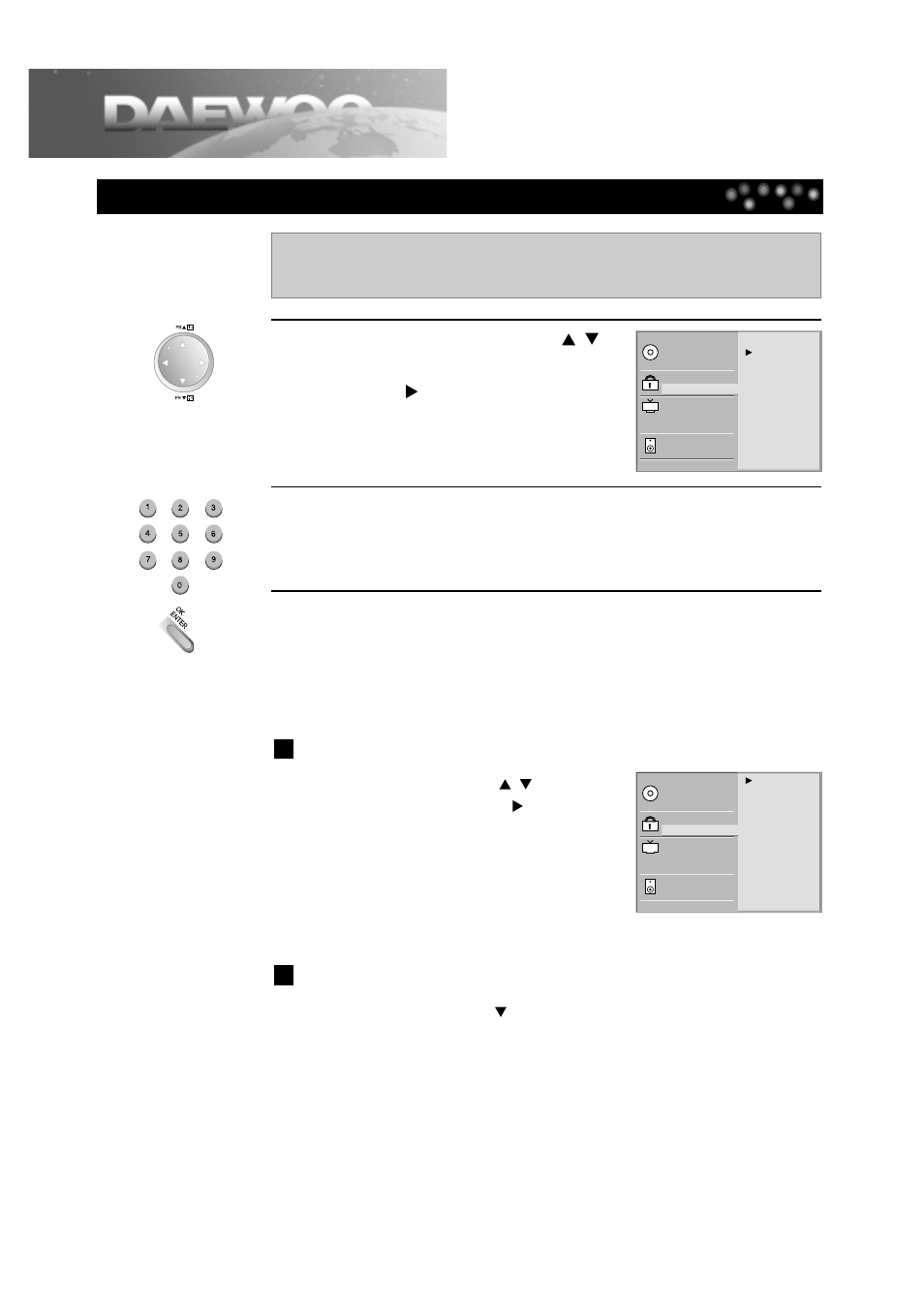 Designating password {dvd only | Daewoo DDT-21H9 S User Manual | Page 47 / 54