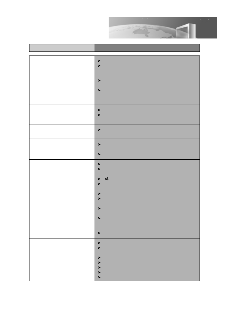 Before calling service personnel, Correction, Symptoms | Daewoo DDT-21H9 S User Manual | Page 54 / 54