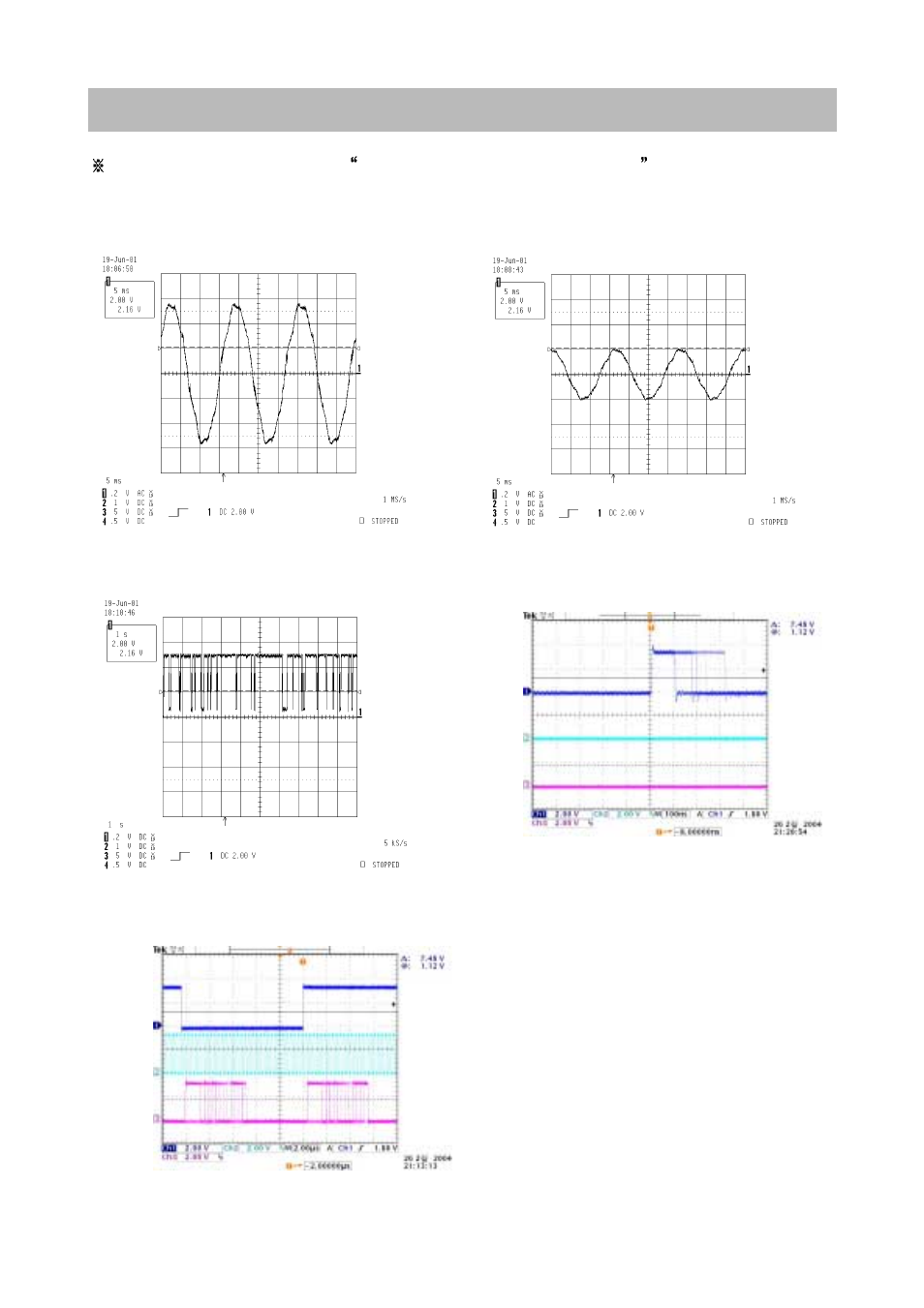 Waveforms of major check method | Daewoo RD-400 User Manual | Page 23 / 62