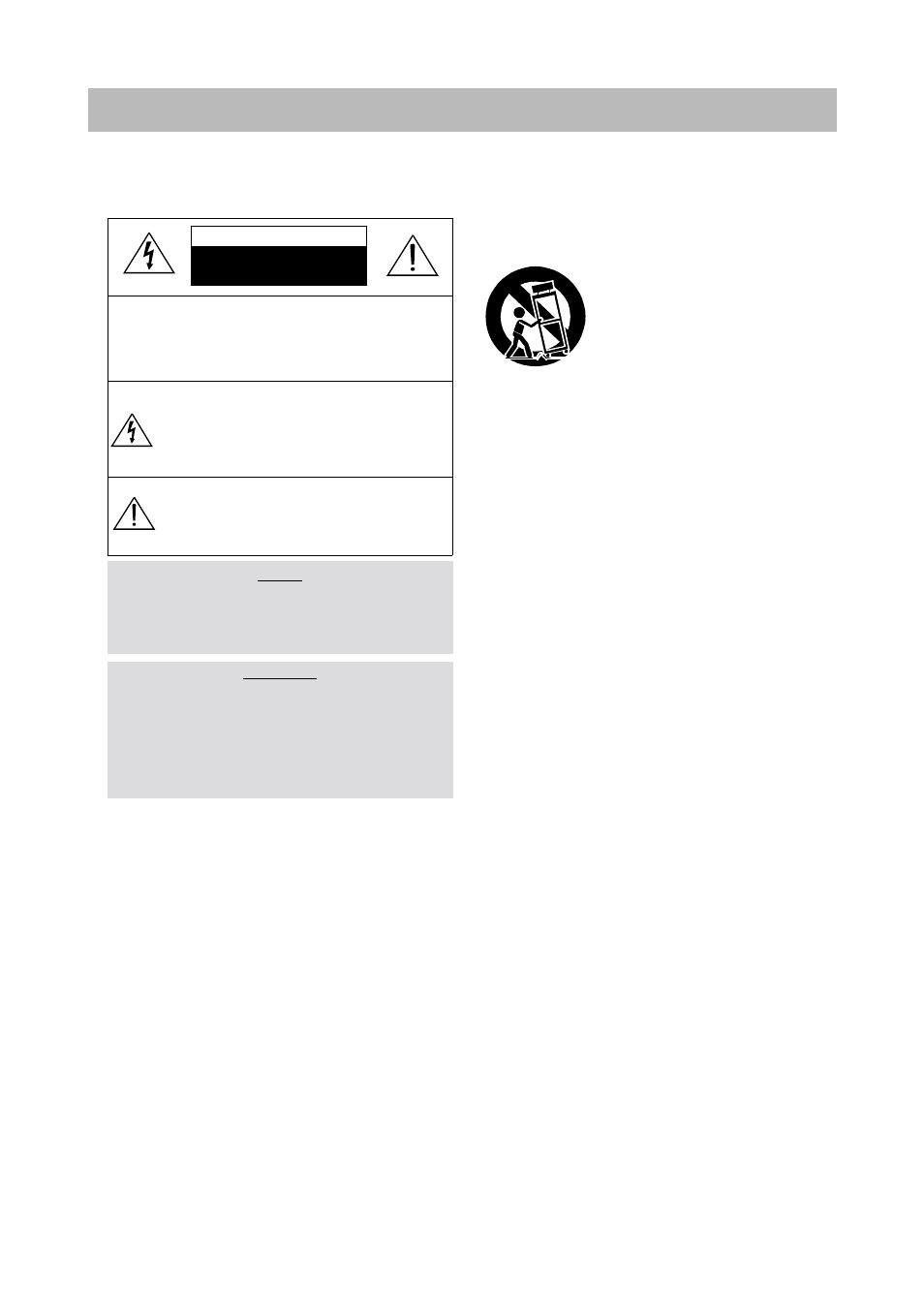 Safety precautions | Daewoo RD-400 User Manual | Page 3 / 62