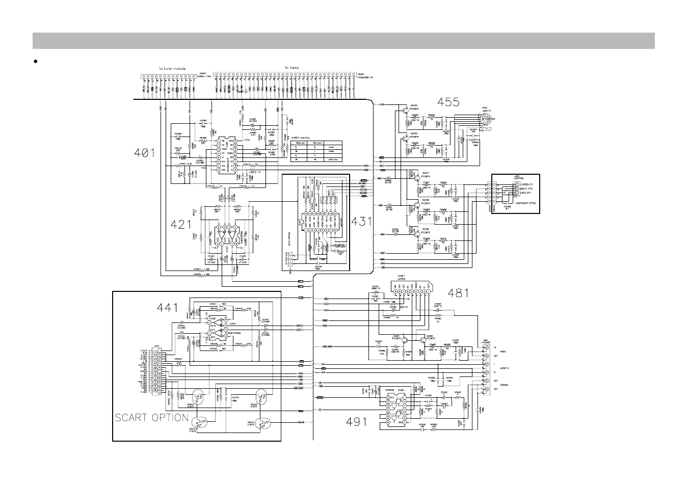 Schematic diagram | Daewoo RD-400 User Manual | Page 35 / 62