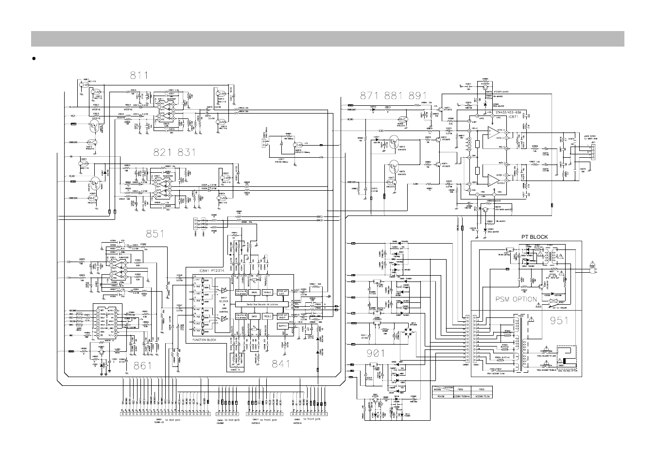 Schematic diagram | Daewoo RD-400 User Manual | Page 37 / 62