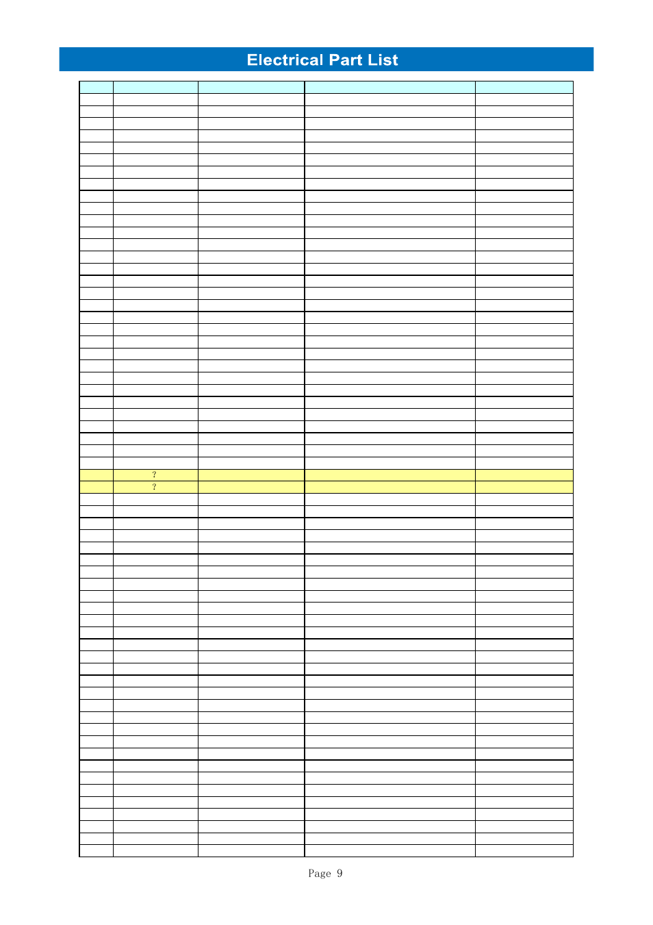 Daewoo RD-400 User Manual | Page 54 / 62