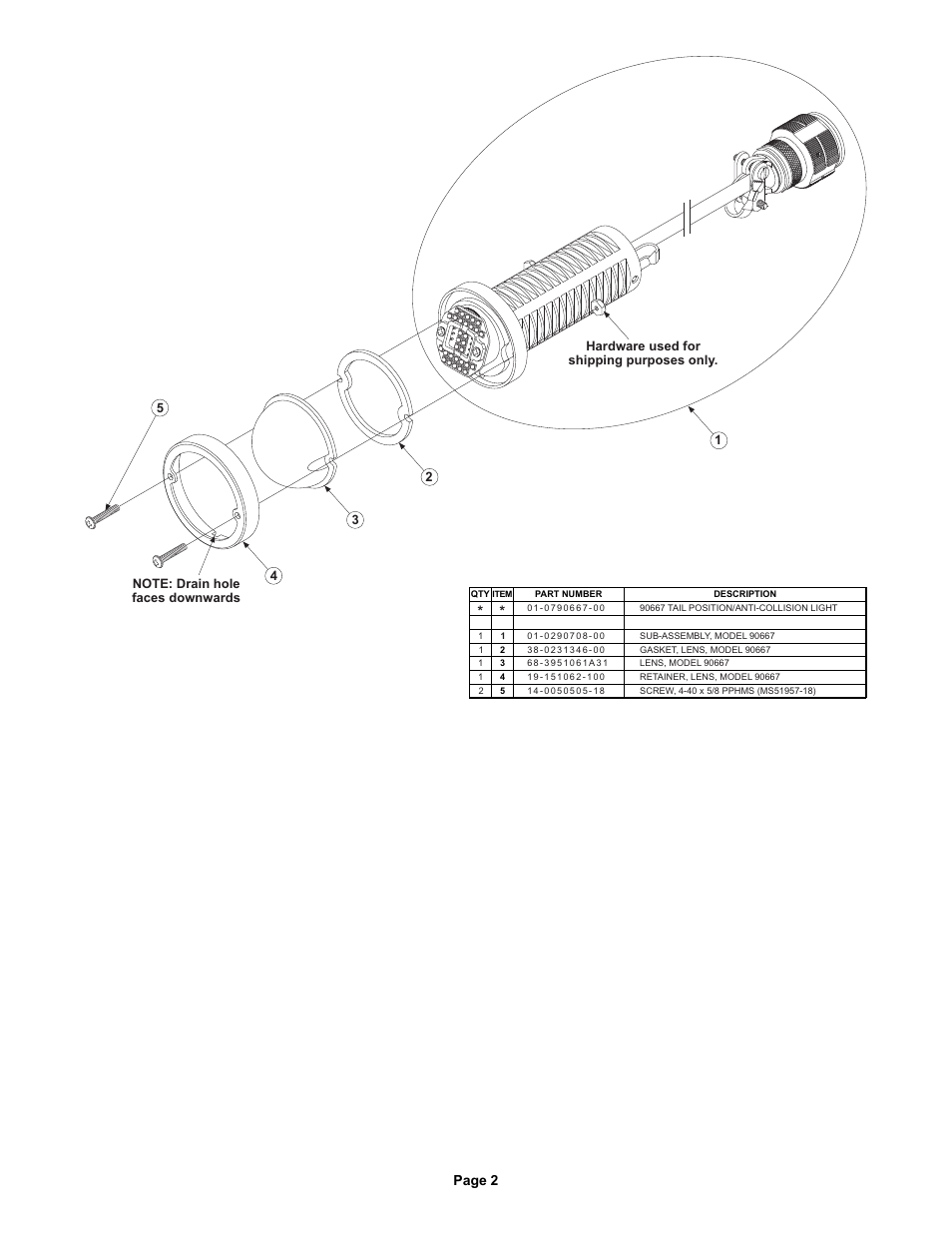 Page 2 | Whelen 9066700 User Manual | Page 2 / 2