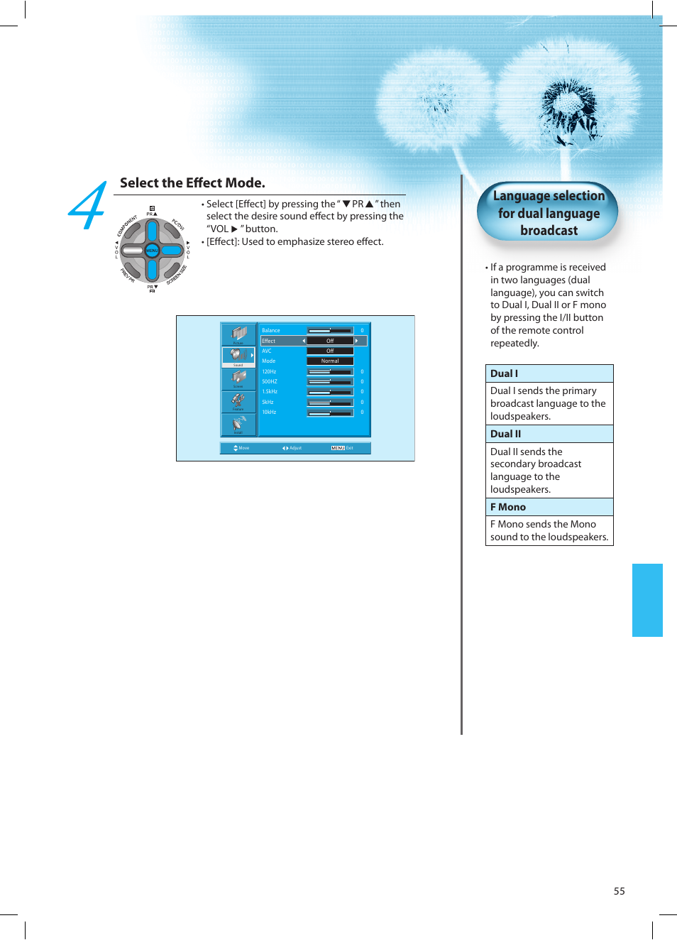 Daewoo DT-42A1 User Manual | Page 54 / 72