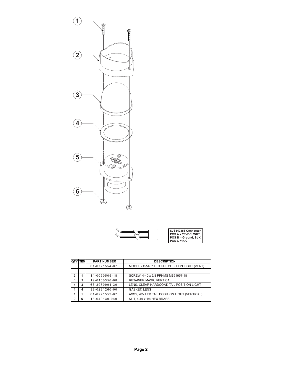 Whelen 7155407 User Manual | Page 2 / 2