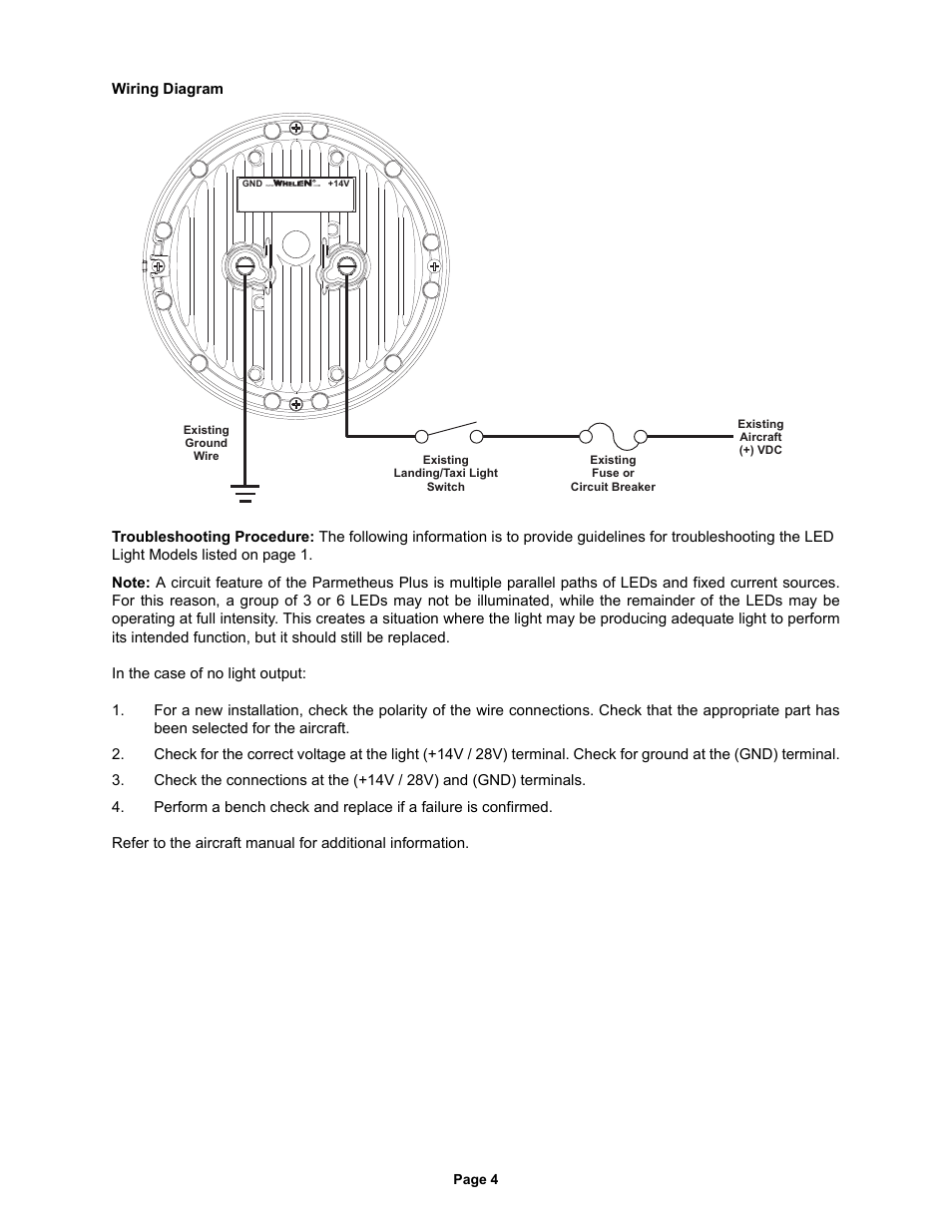 Whelen P36P1L User Manual | Page 4 / 5