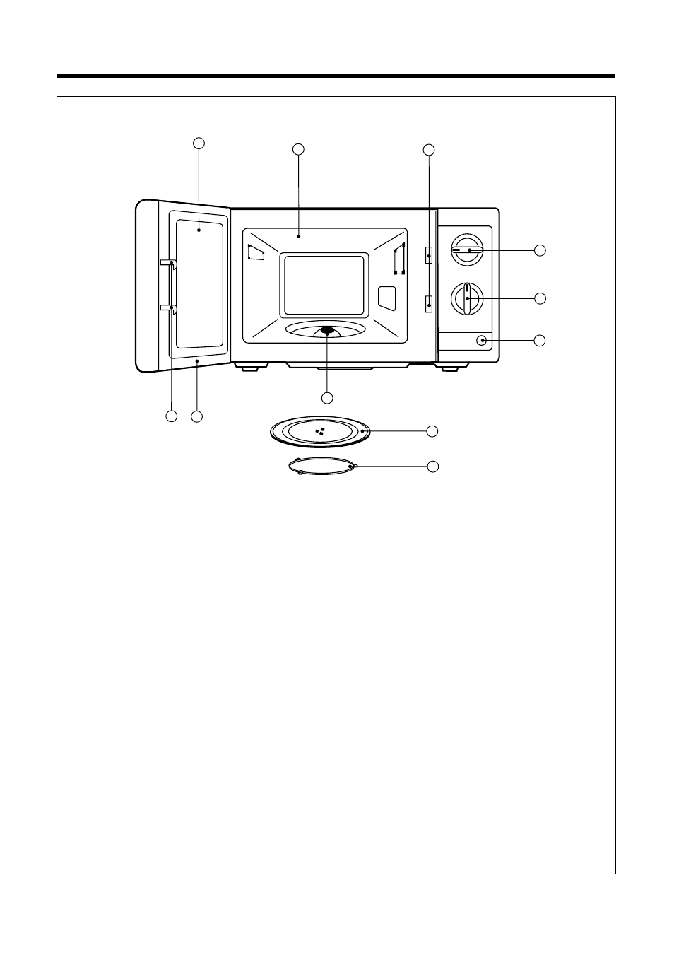 Features diagram | Daewoo KOR-61151 User Manual | Page 5 / 30