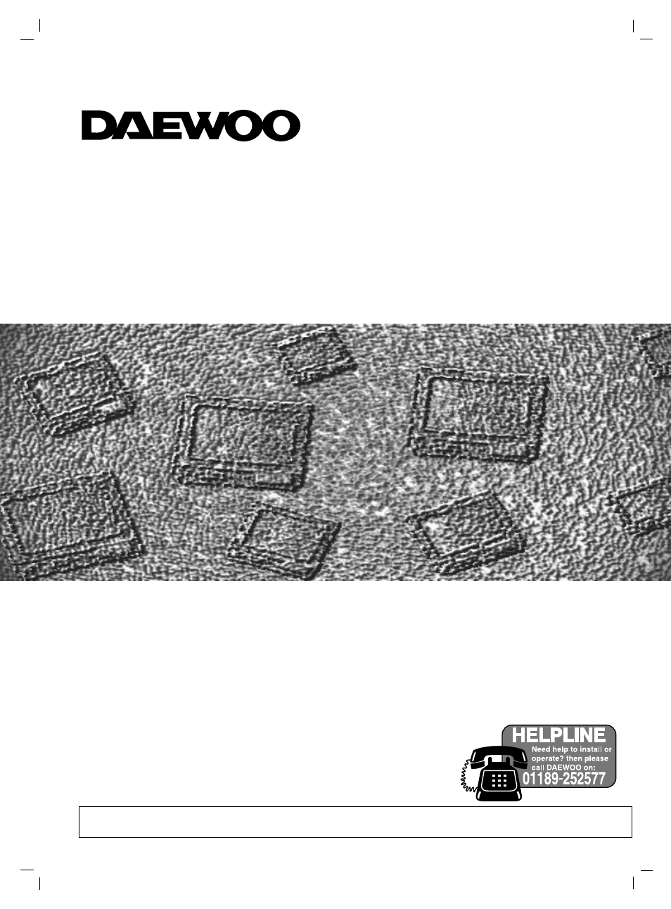 Daewoo DWP-28W2D User Manual | 19 pages