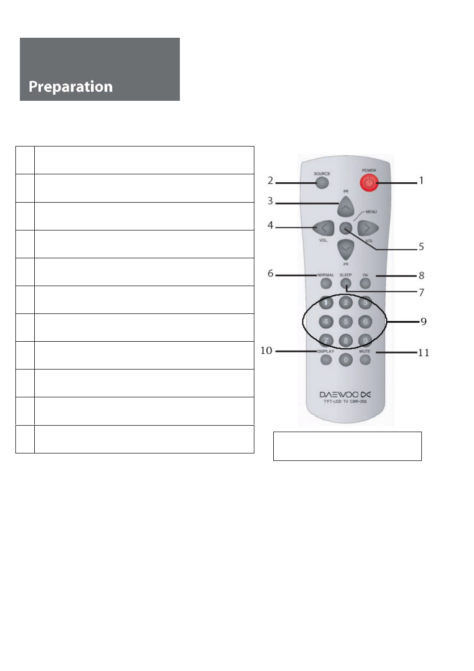 Daewoo L710T User Manual | Page 10 / 23