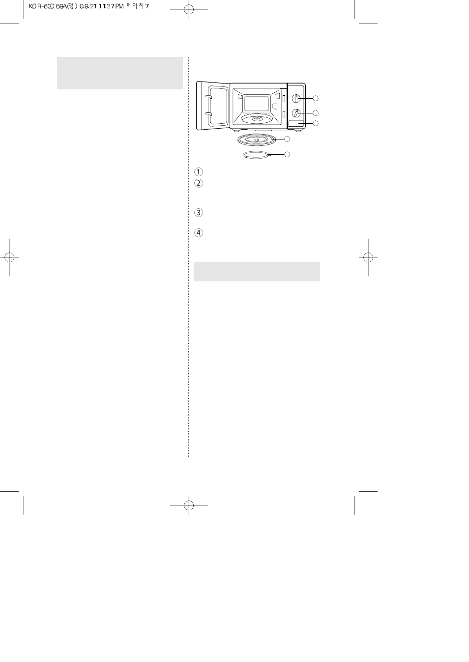 Features, How to use your microwave oven safely, Operation procedure | Caution | Daewoo KOR-63D59A User Manual | Page 8 / 16