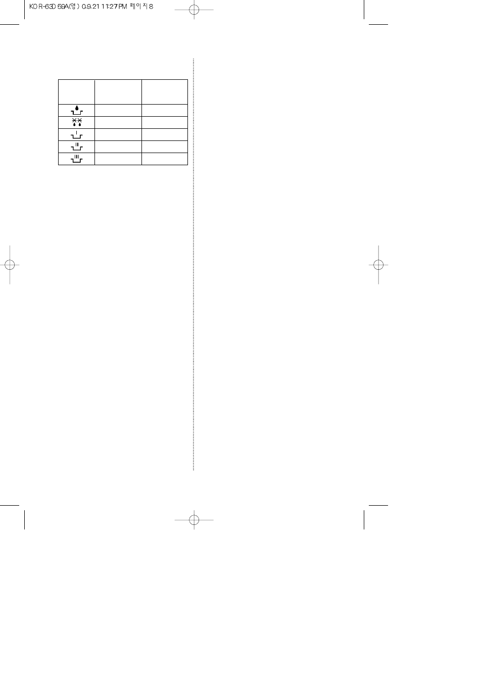 Daewoo KOR-63D59A User Manual | Page 9 / 16