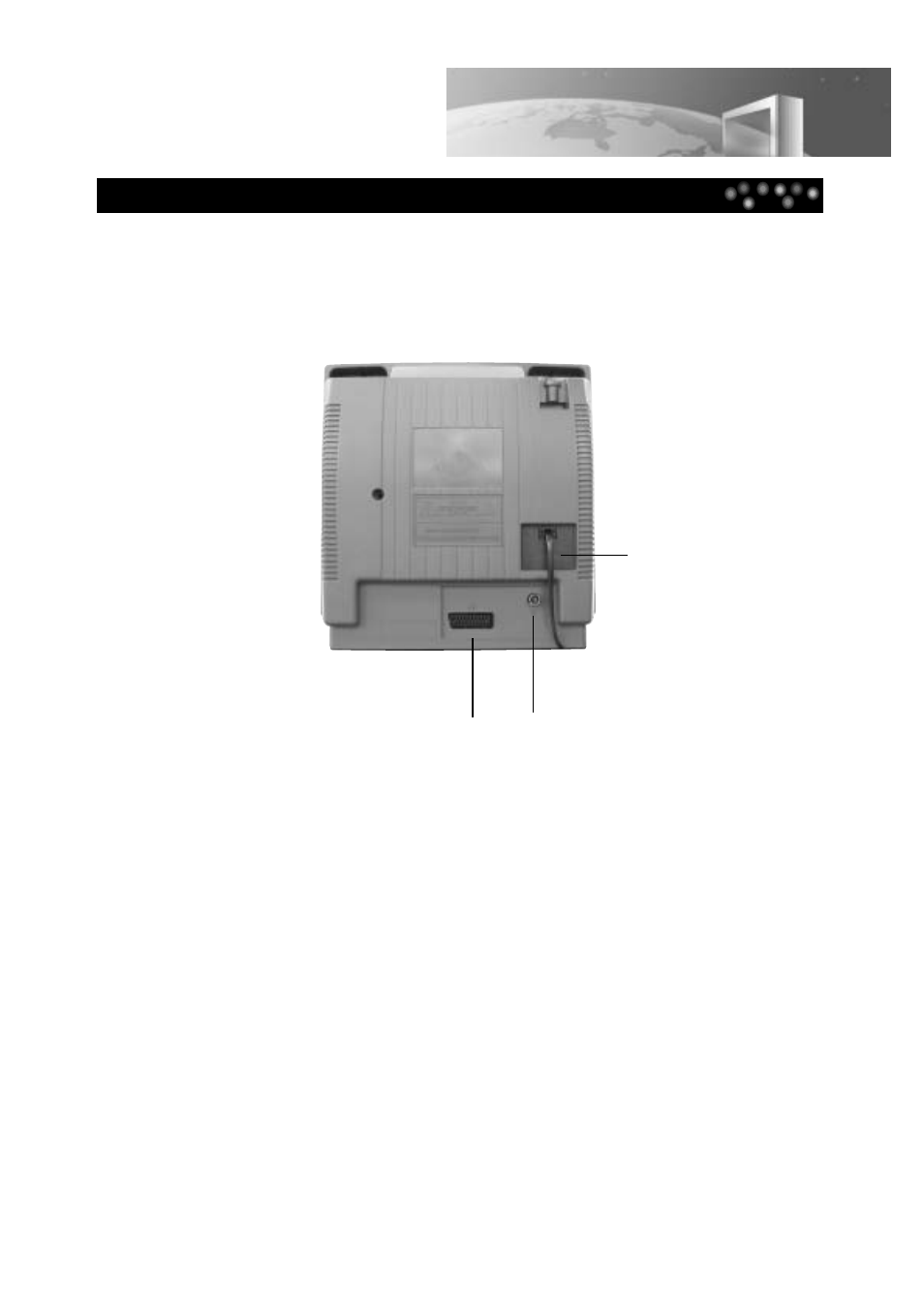 Main body (rear part) | Daewoo DDT-14H9 S User Manual | Page 7 / 44