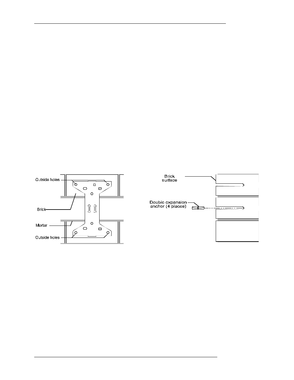 Installing the antenna onto a brick surface, Installation procedure | DirecTV HIRD-B1 User Manual | Page 26 / 74