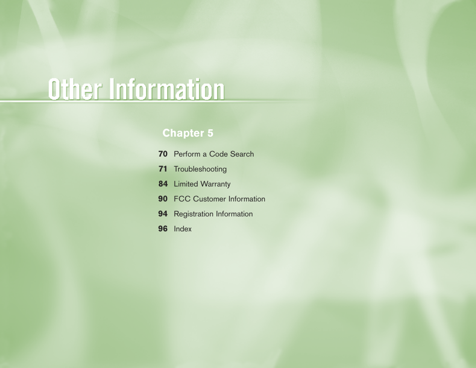 Chapter 5 | DirecTV H10 User Manual | Page 73 / 104