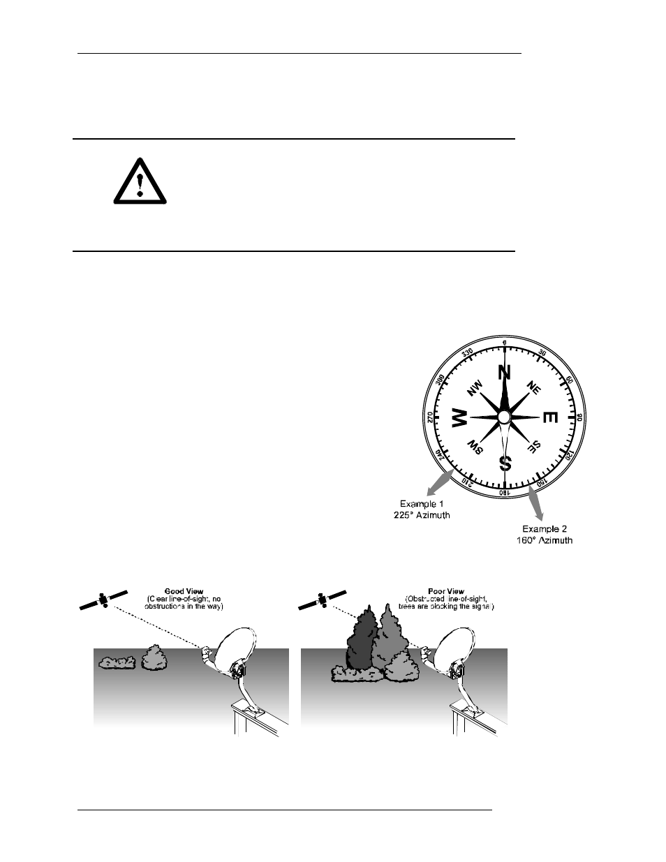 Choosing the antenna installation site | DirecTV HIRD-E11 User Manual | Page 24 / 82