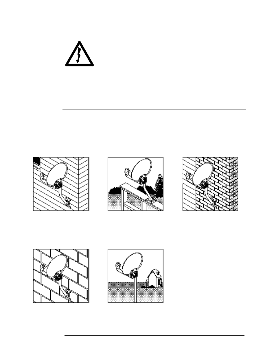 Selecting a mounting option | DirecTV HIRD-E11 User Manual | Page 25 / 82