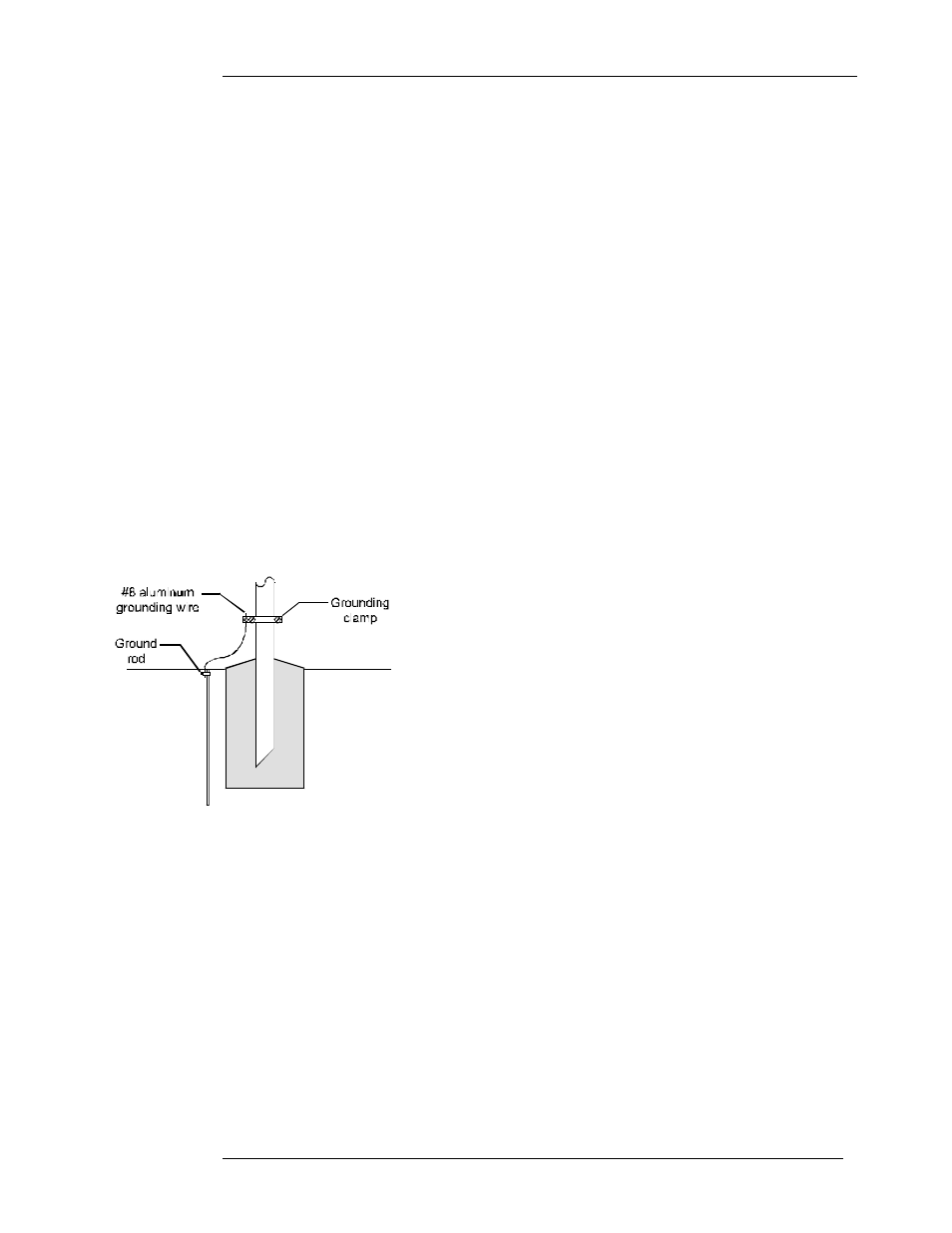 Grounding the metal pole mount, Grounding the base plate, Installation procedure | DirecTV HIRD-E11 User Manual | Page 33 / 82