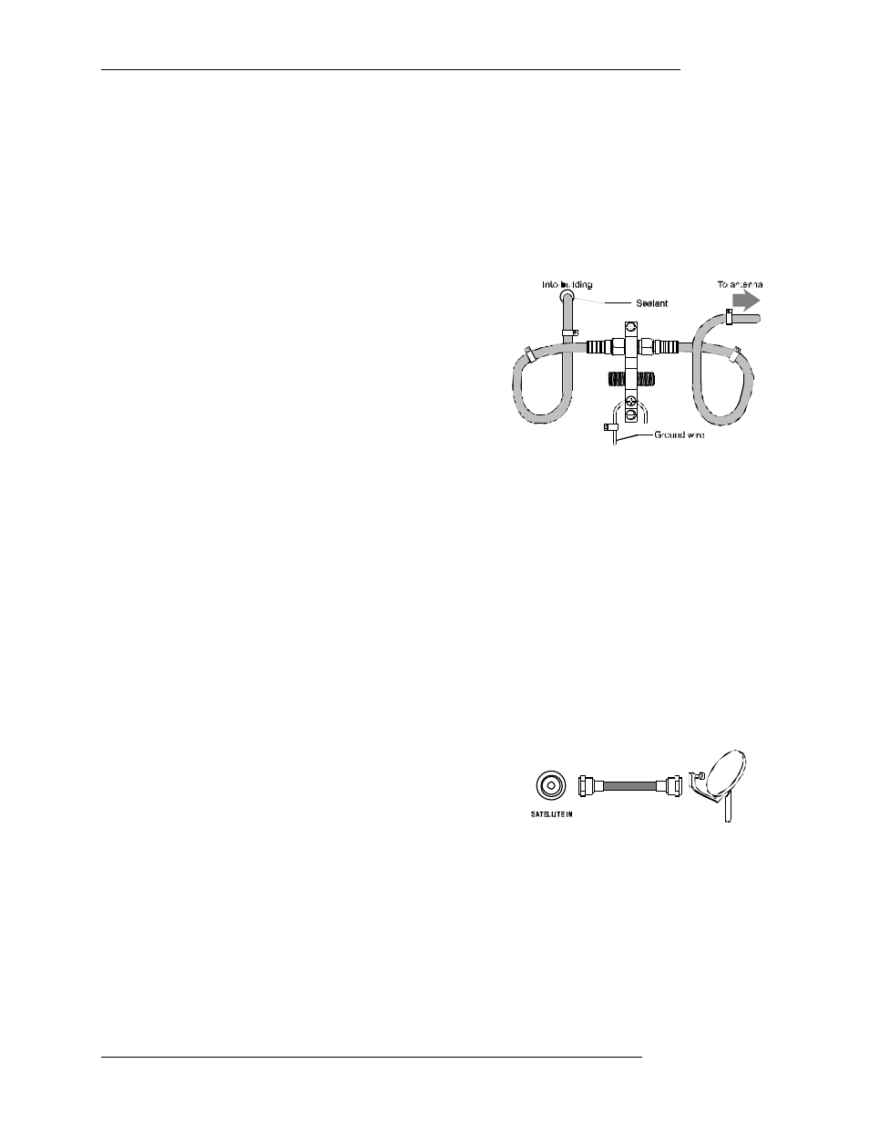 Routing the lnb cable to the satellite receiver, Connecting the satellite dish antenna, Positioning the satellite dish antenna | DirecTV HIRD-E11 User Manual | Page 36 / 82