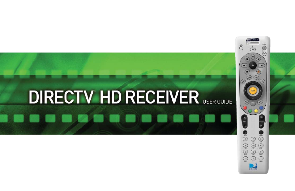 DirecTV User Manual H20 User Manual | 100 pages