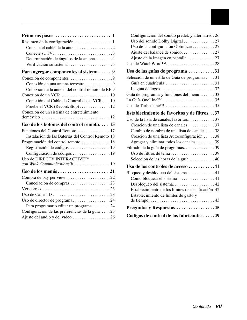 DirecTV GCEB0 User Manual | Page 62 / 119