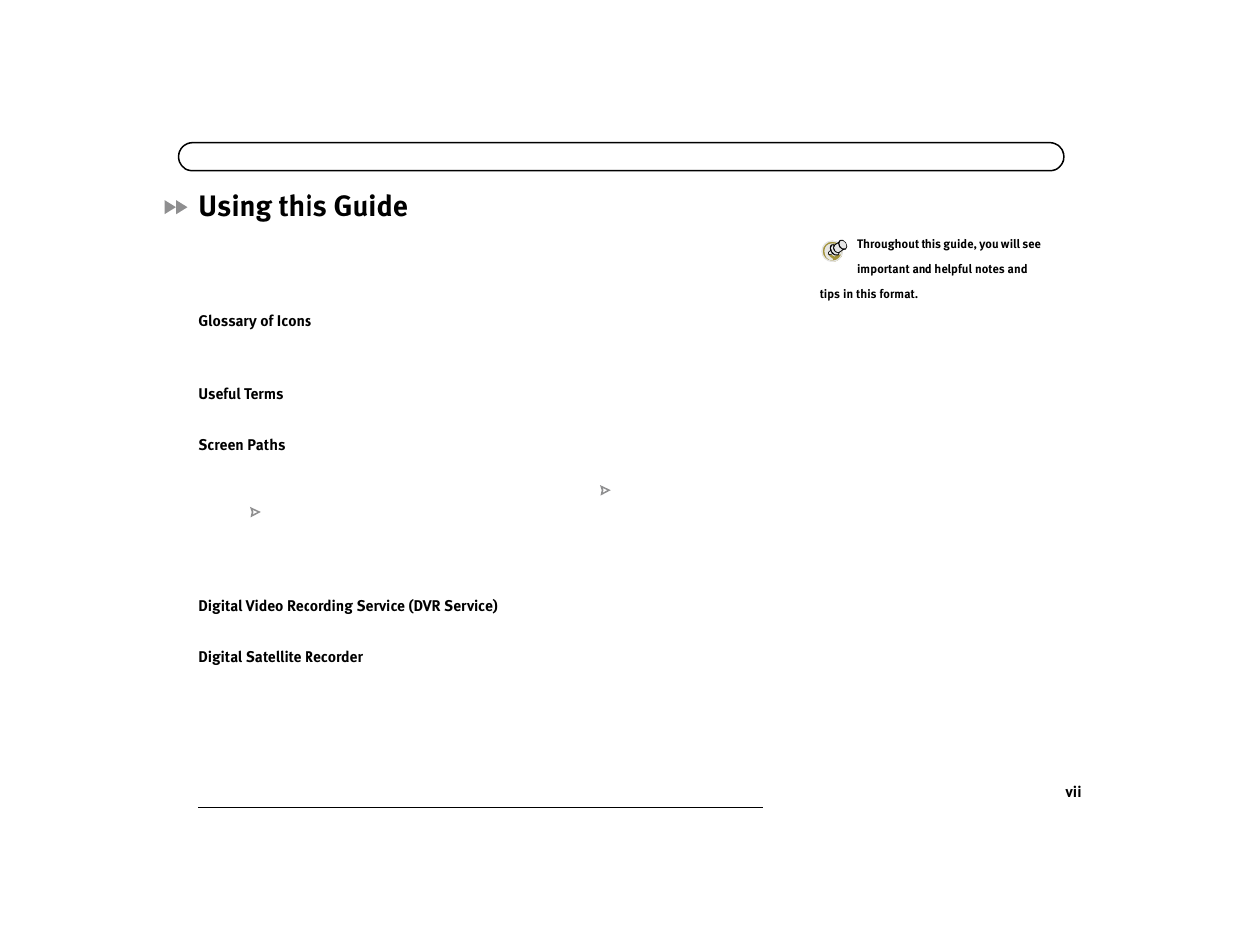 Using this guide | DirecTV Digital Satellite Recorder User Manual | Page 10 / 176