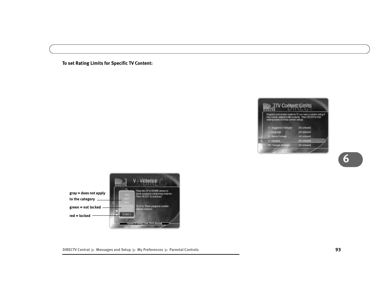 DirecTV Digital Satellite Recorder User Manual | Page 104 / 176