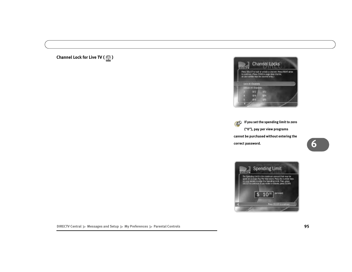 DirecTV Digital Satellite Recorder User Manual | Page 106 / 176