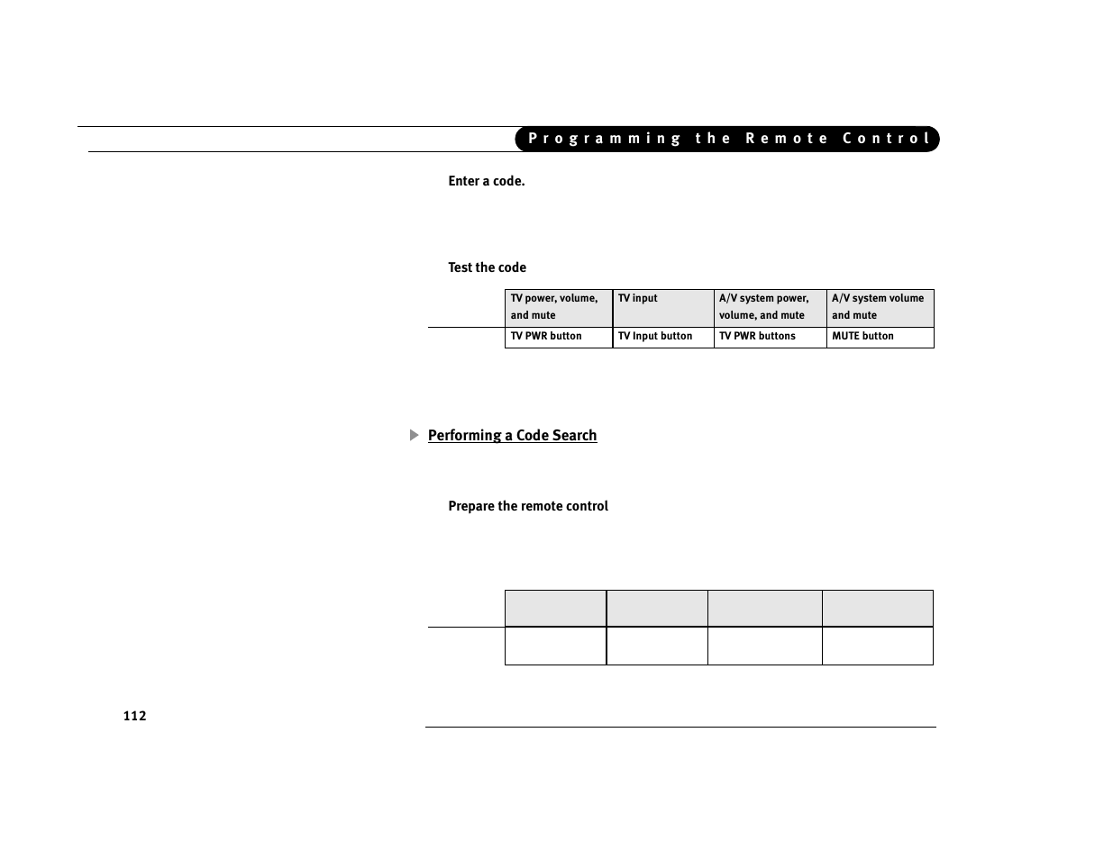Performing a code search | DirecTV Digital Satellite Recorder User Manual | Page 123 / 176