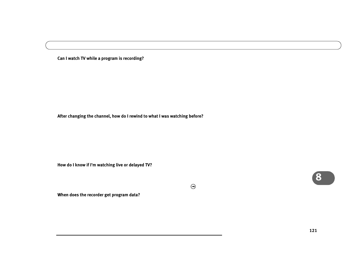 DirecTV Digital Satellite Recorder User Manual | Page 132 / 176