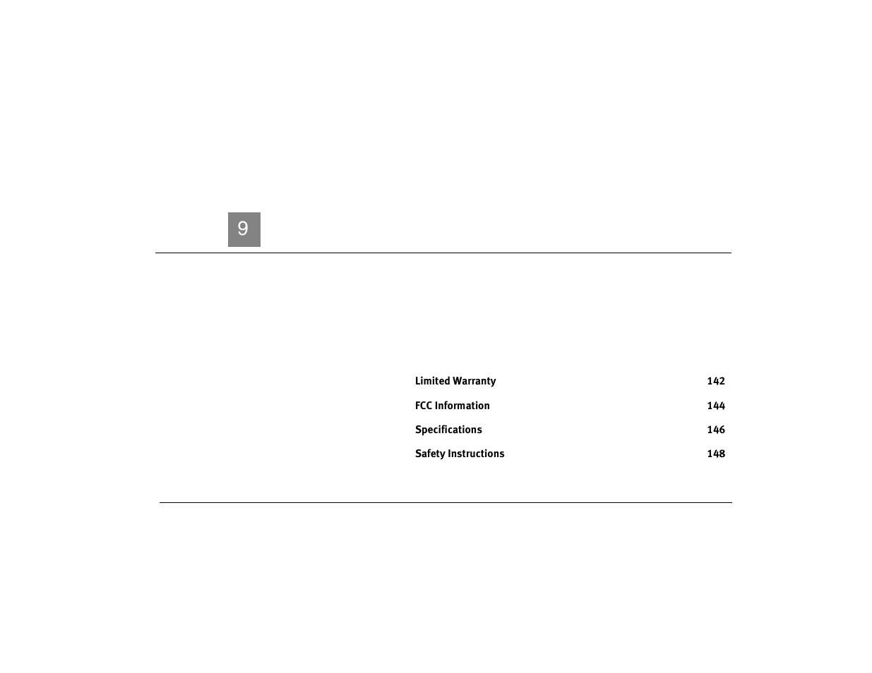 Warranty and specifications | DirecTV Digital Satellite Recorder User Manual | Page 152 / 176