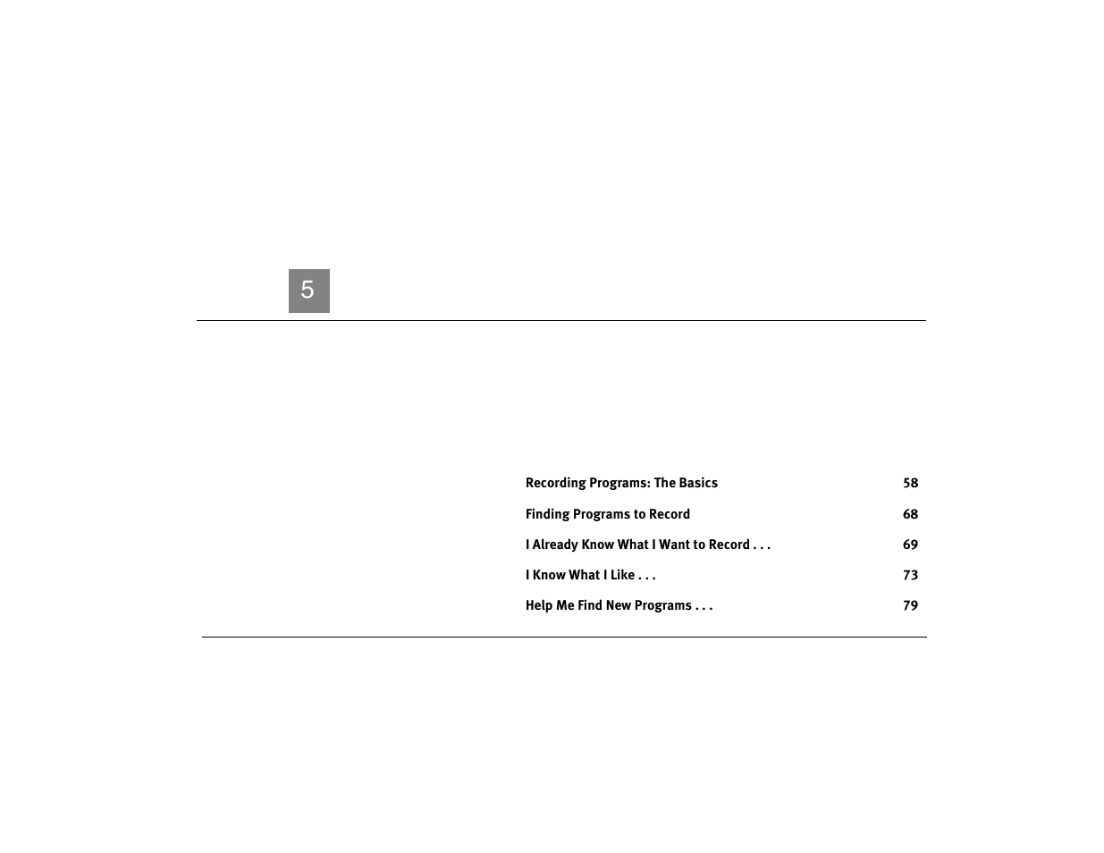 Finding and recording programs | DirecTV Digital Satellite Recorder User Manual | Page 68 / 176