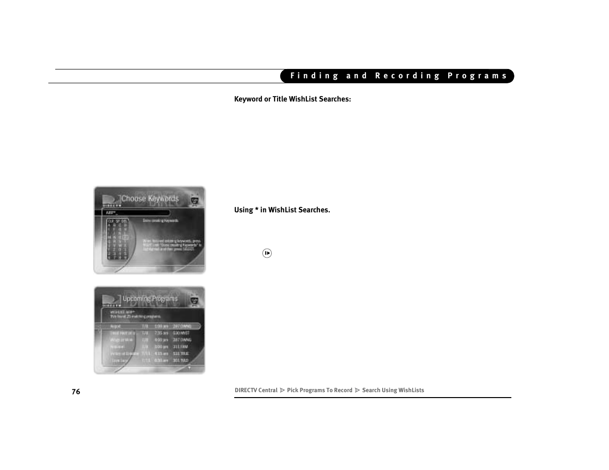 DirecTV Digital Satellite Recorder User Manual | Page 87 / 176