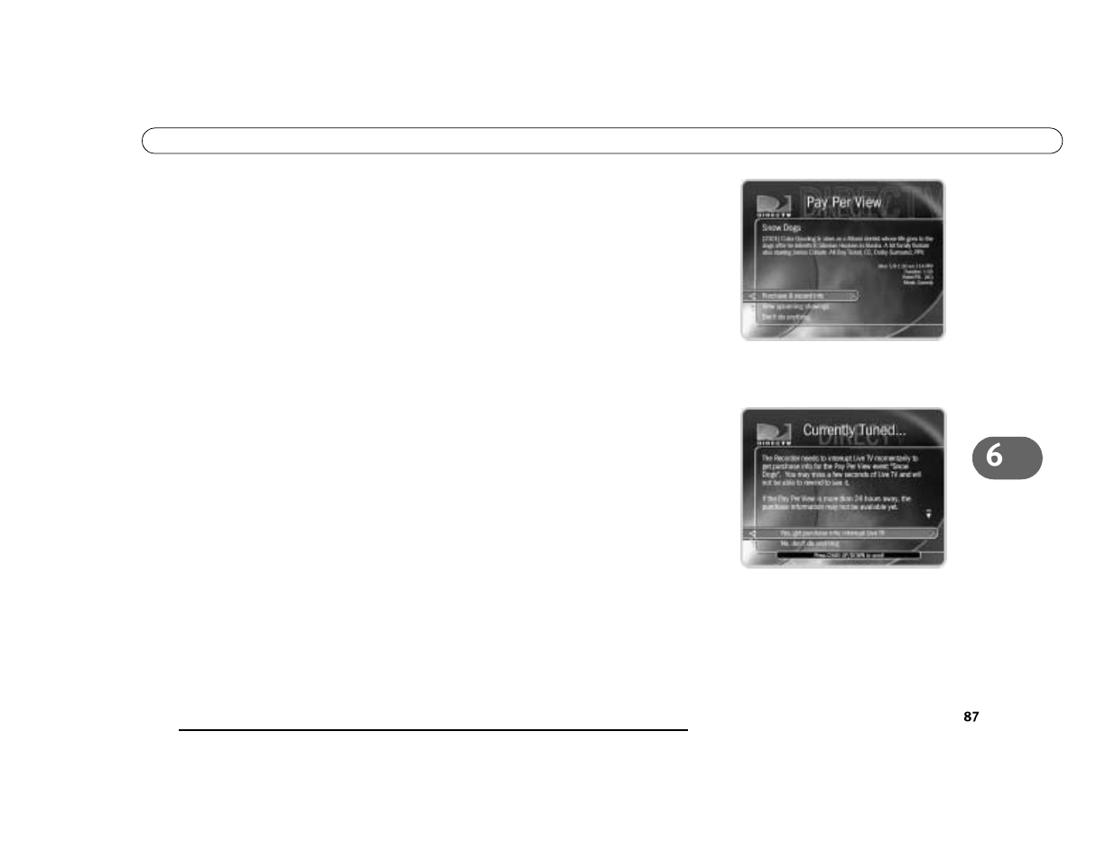 DirecTV Digital Satellite Recorder User Manual | Page 98 / 176