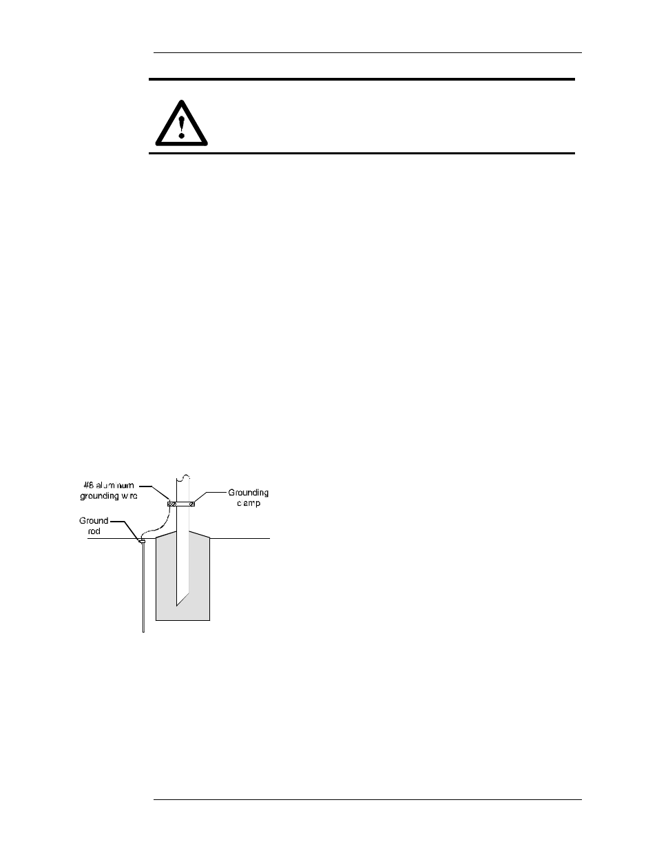 Grounding the metal pole mount, Grounding the base plate, Installation procedure | DirecTV HIRD-D11 User Manual | Page 31 / 74