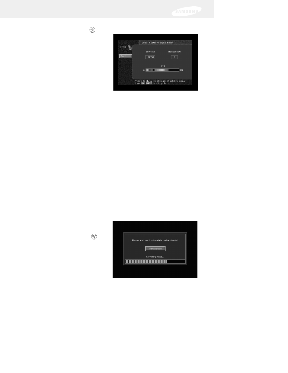 Chapter 2: setting up and connecting, Setting the dish type | DirecTV SIR-S75 User Manual | Page 41 / 122