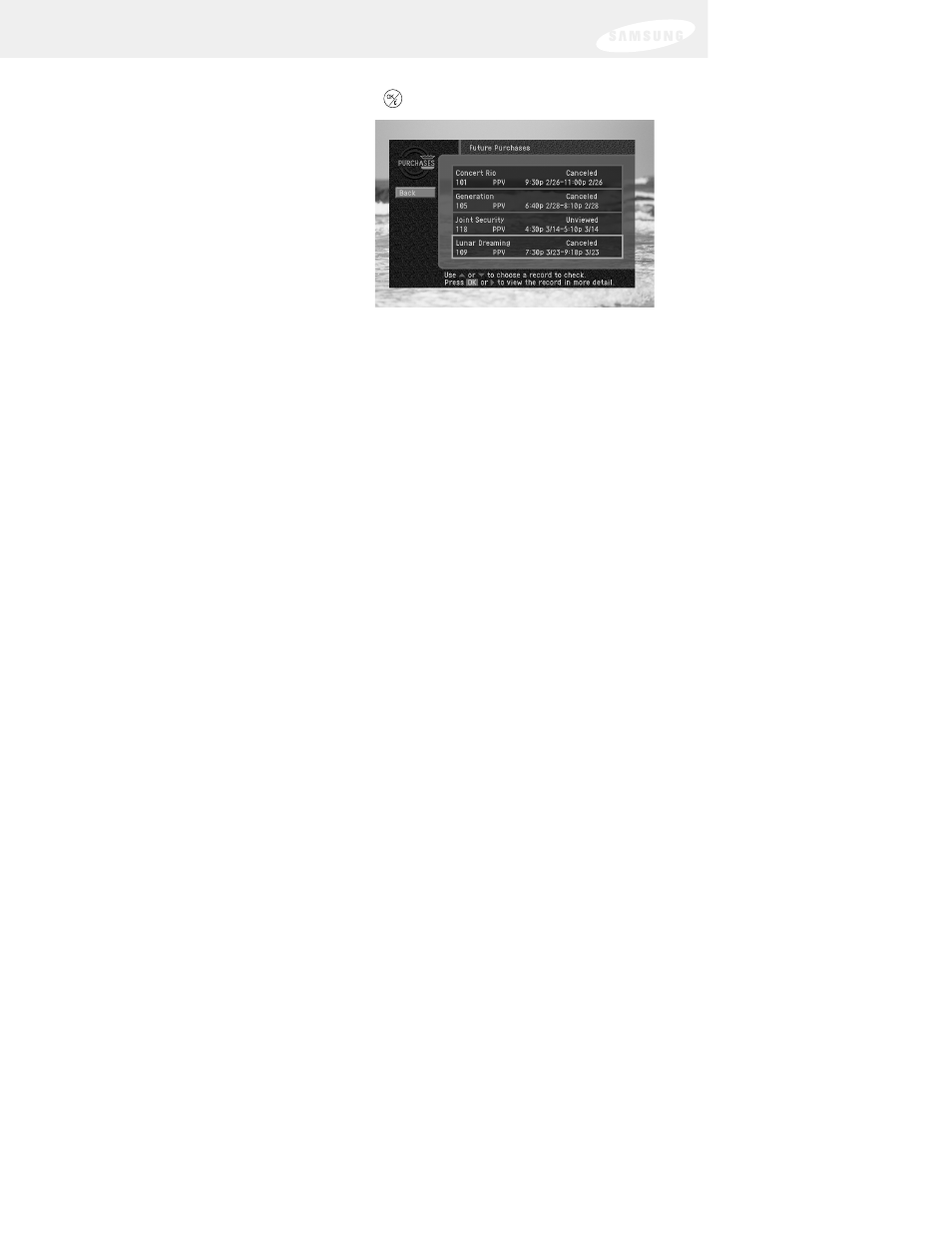 Chapter 3: watching tv | DirecTV SIR-S75 User Manual | Page 70 / 122