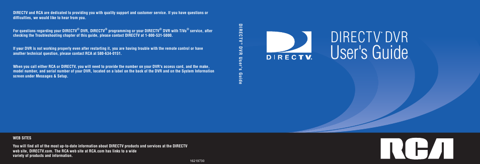 DirecTV DVR39 User Manual | 176 pages