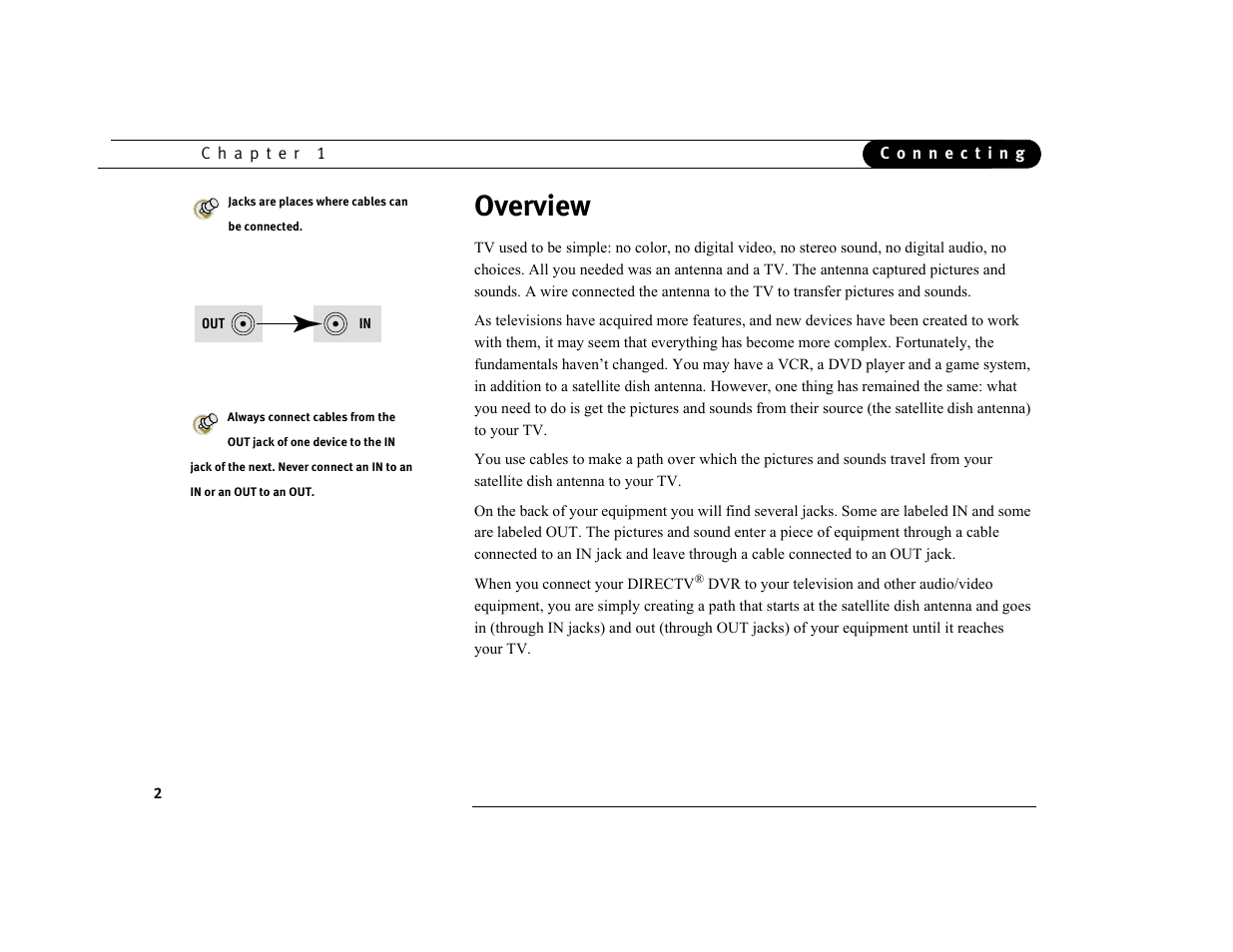 Overview | DirecTV DVR39 User Manual | Page 13 / 176