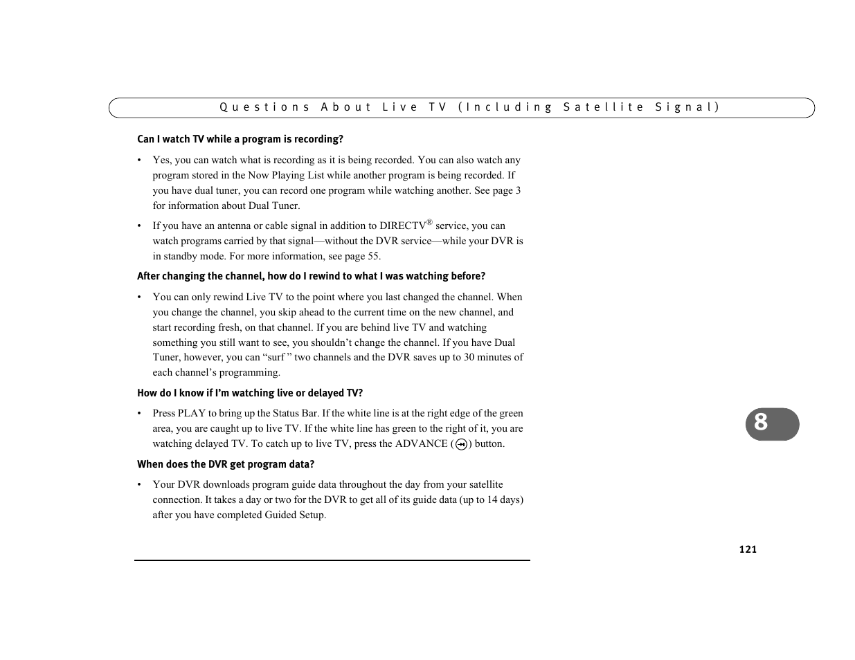 DirecTV DVR39 User Manual | Page 132 / 176