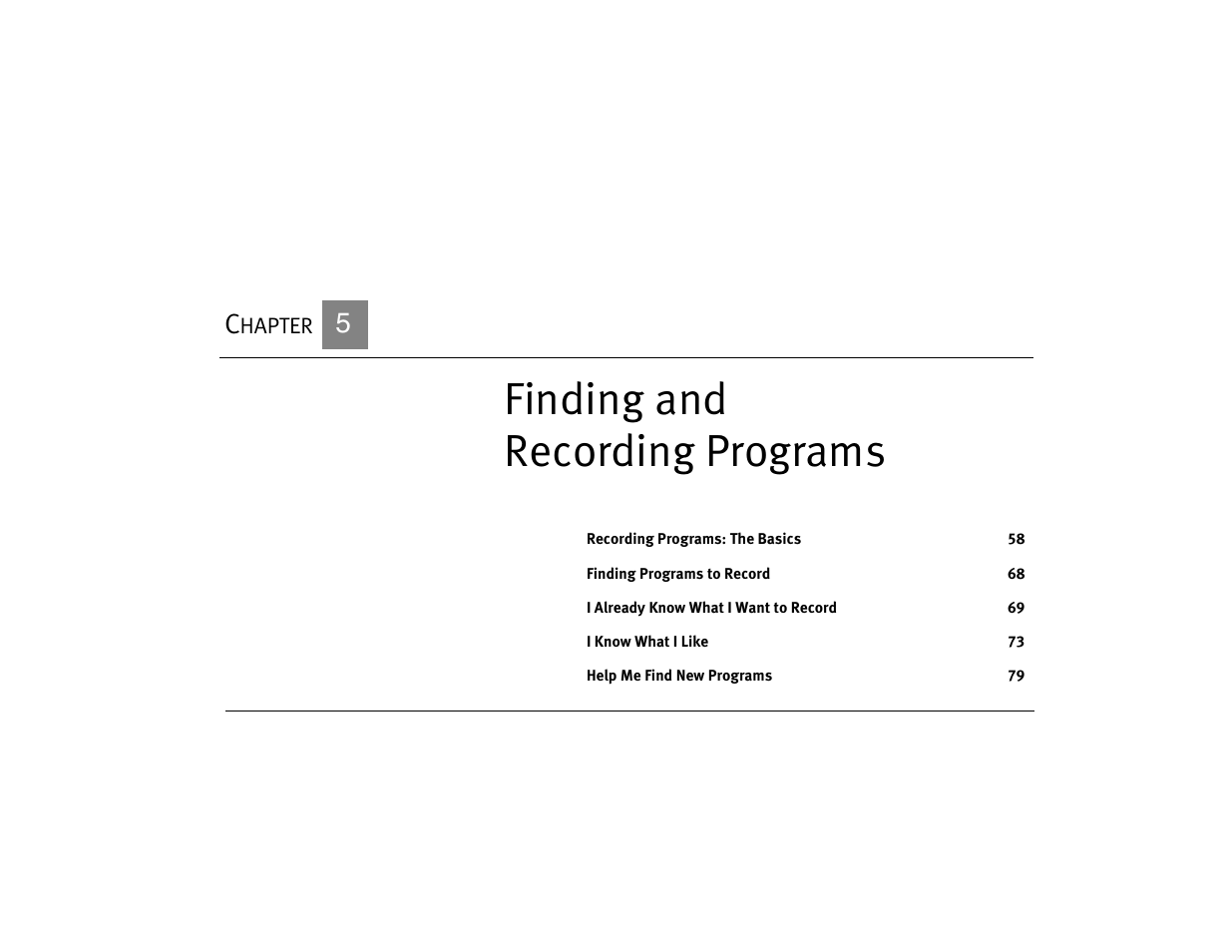 Finding and recording programs | DirecTV DVR39 User Manual | Page 68 / 176