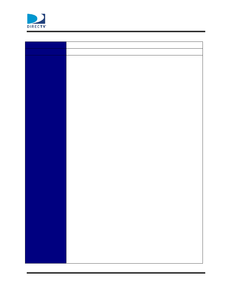 13 sendusercommand (0xa5) | DirecTV DTV-MD0-0058 User Manual | Page 25 / 49