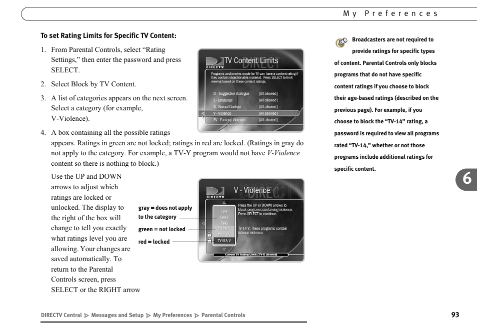 DirecTV DVR40 User Manual | Page 103 / 174